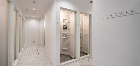 カルド南行徳店のシャワールーム